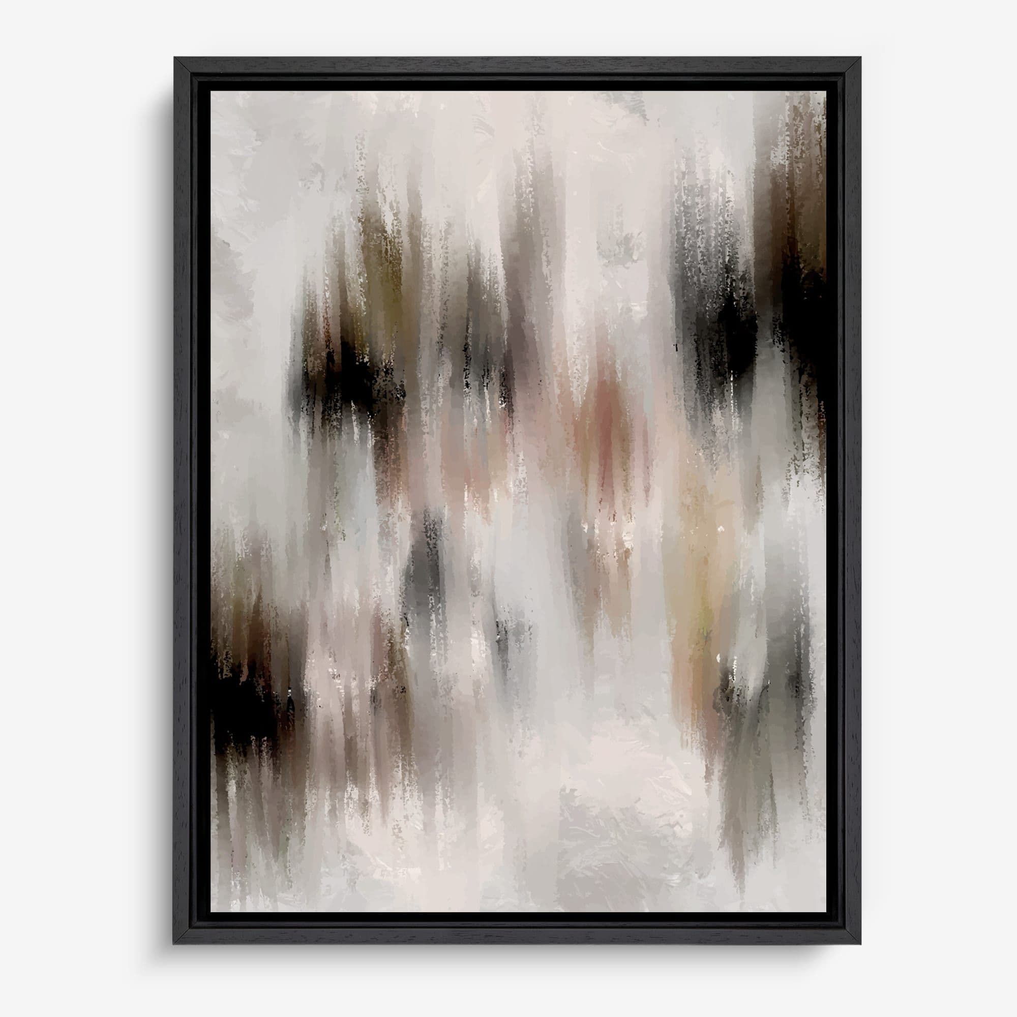 Smoky Brush Haze Canvas schilderij