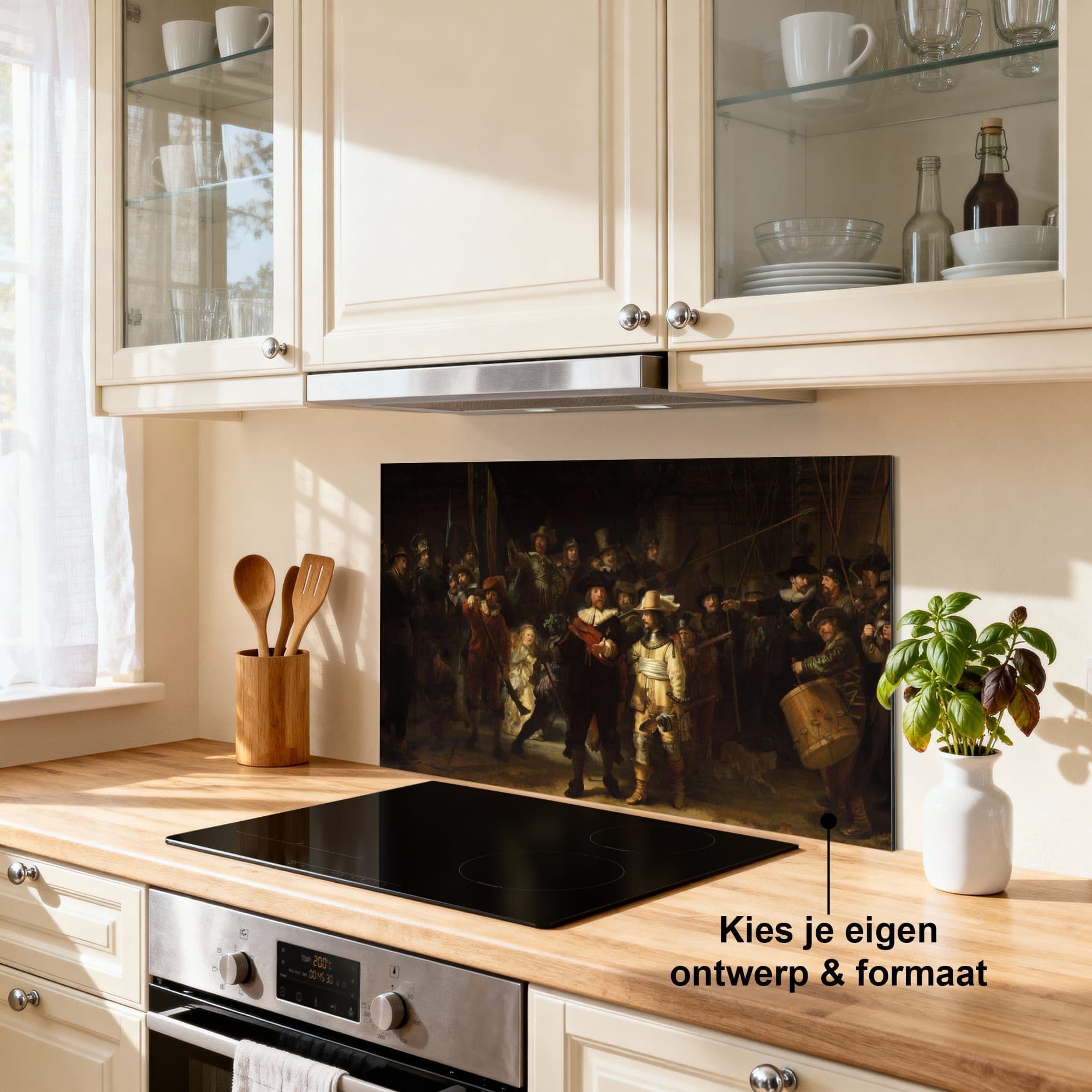 Nachtwacht Spatscherm, productfoto 1