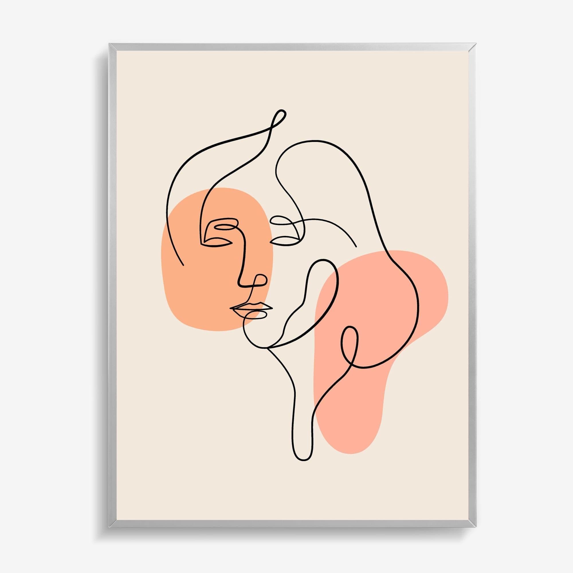 Abstract Line Face
