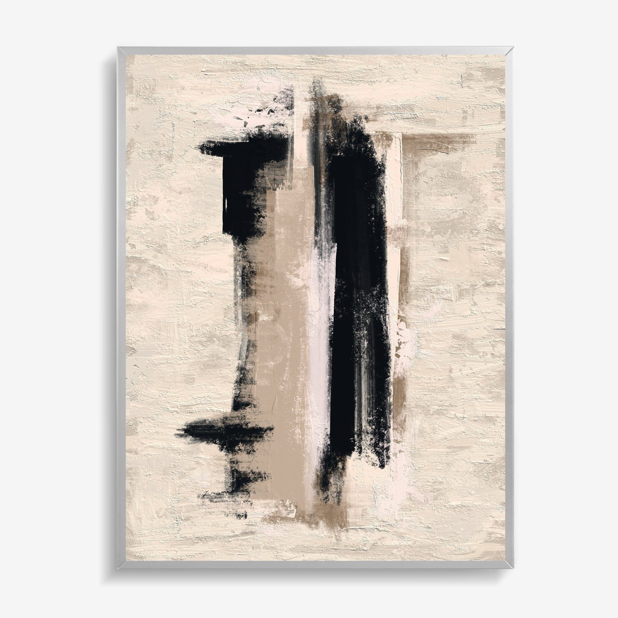 Abstract Zwart Beige