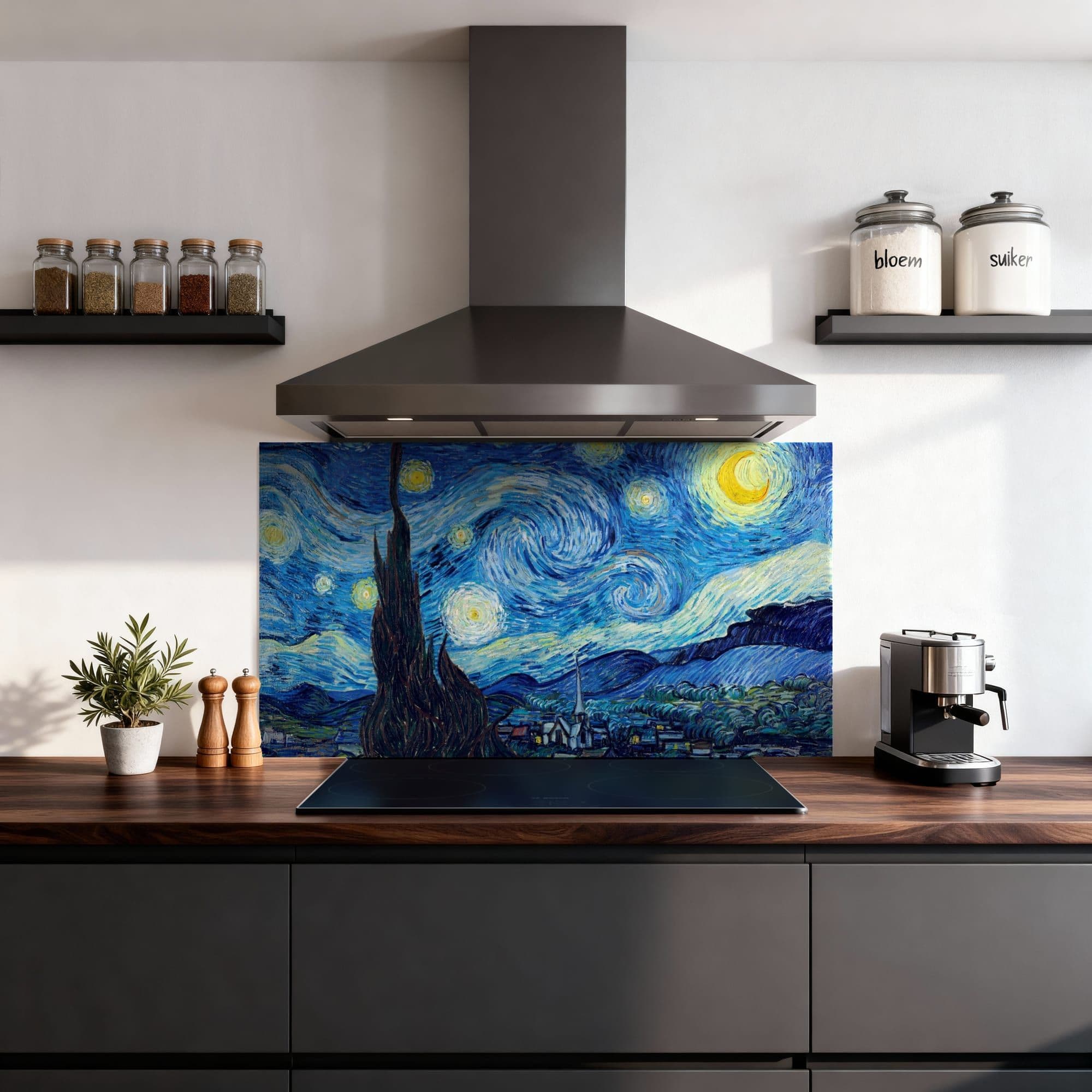 Sterrennacht Spatscherm, productfoto 1