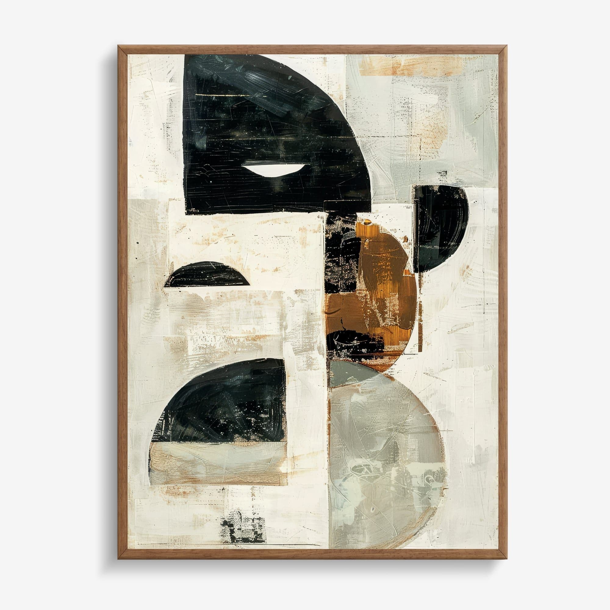 Abstract Eclipse Gold