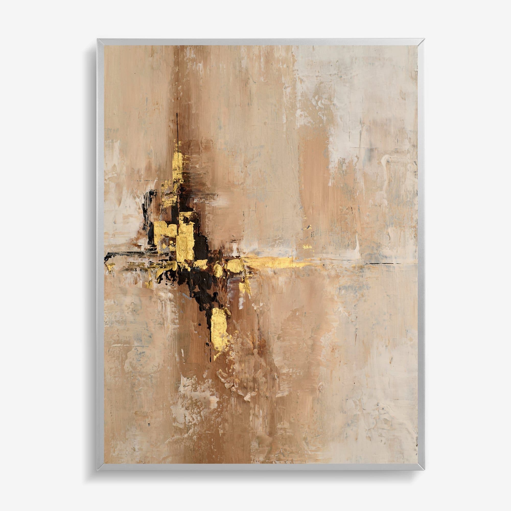 Golden Abstract Dust