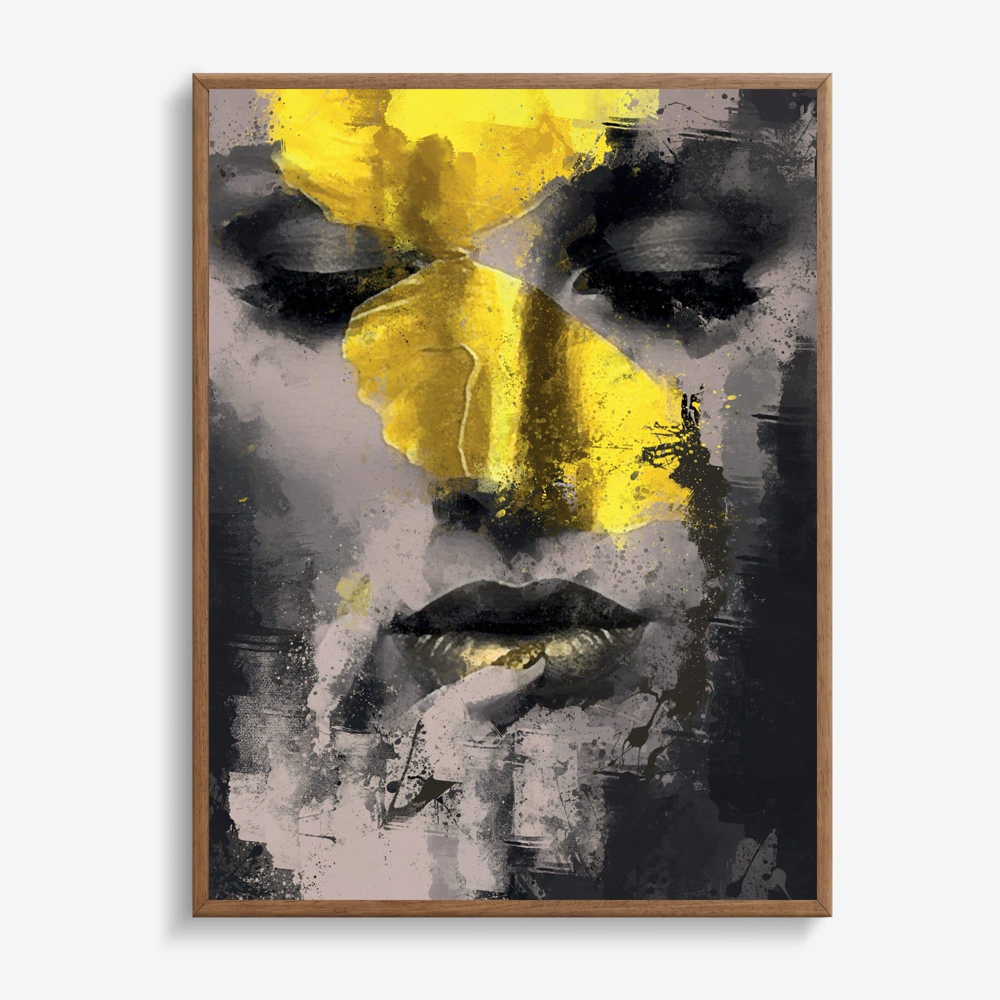 Golden Shadow Portrait