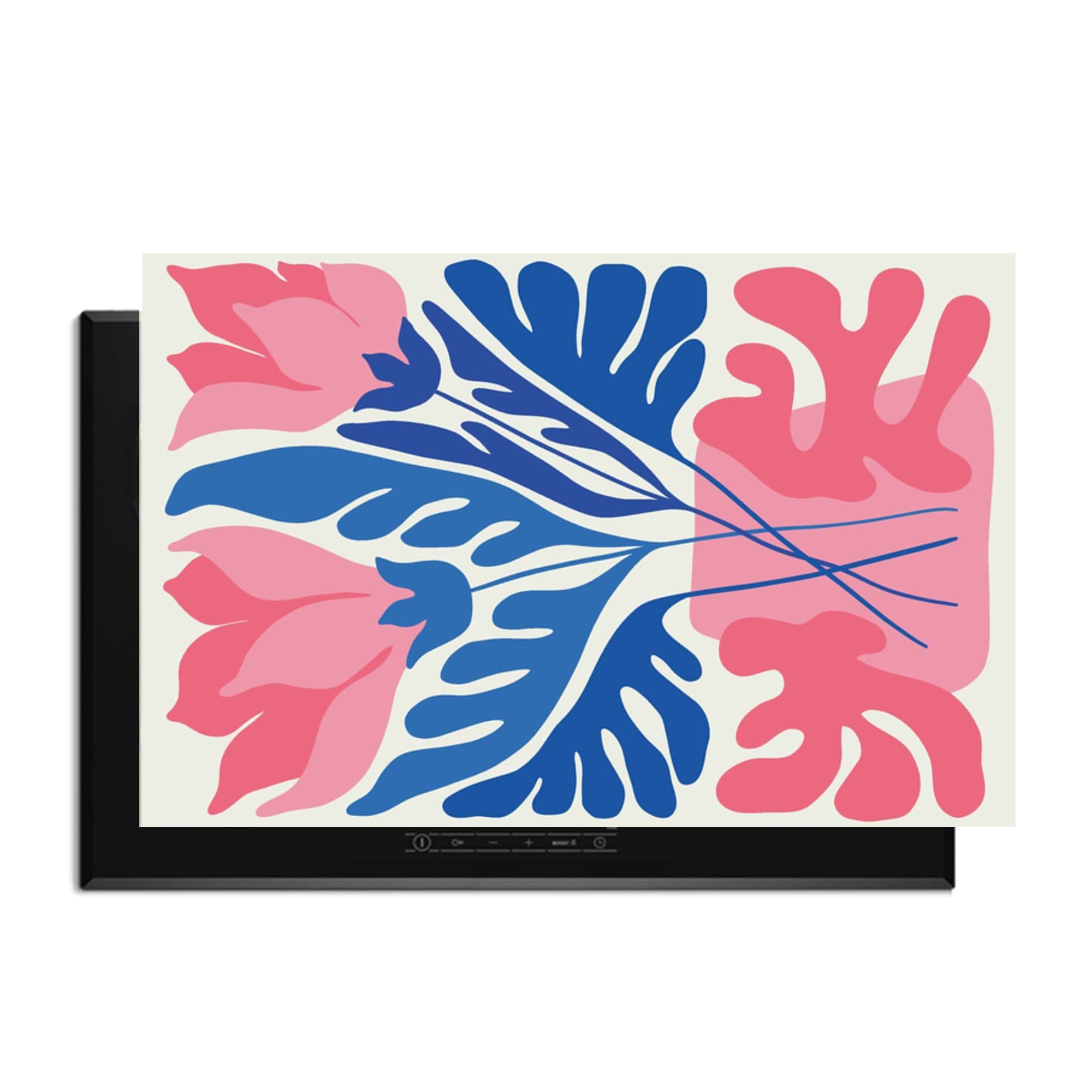 Botanical Matisse Blauw Inductiebeschermer