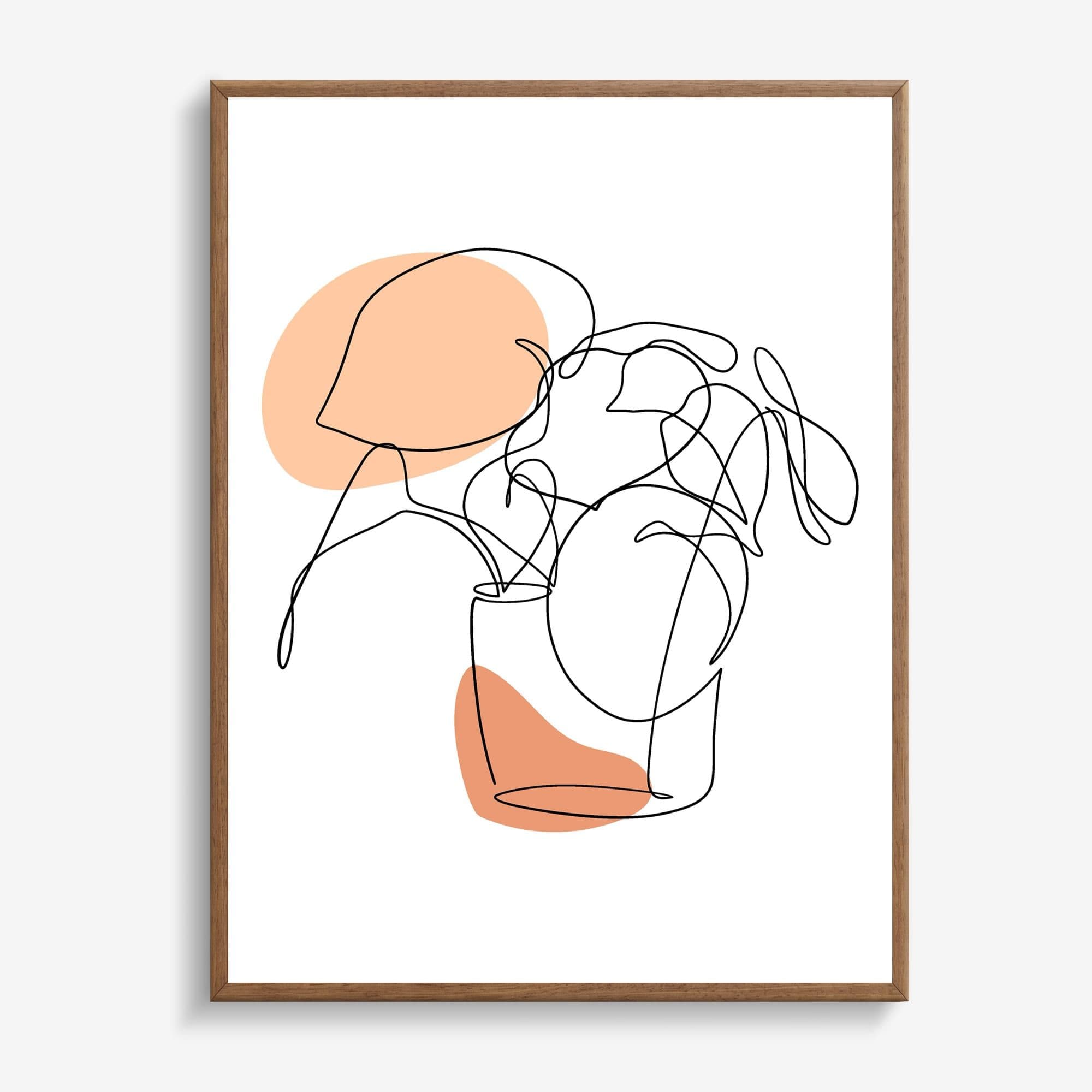 Botanical Line Art