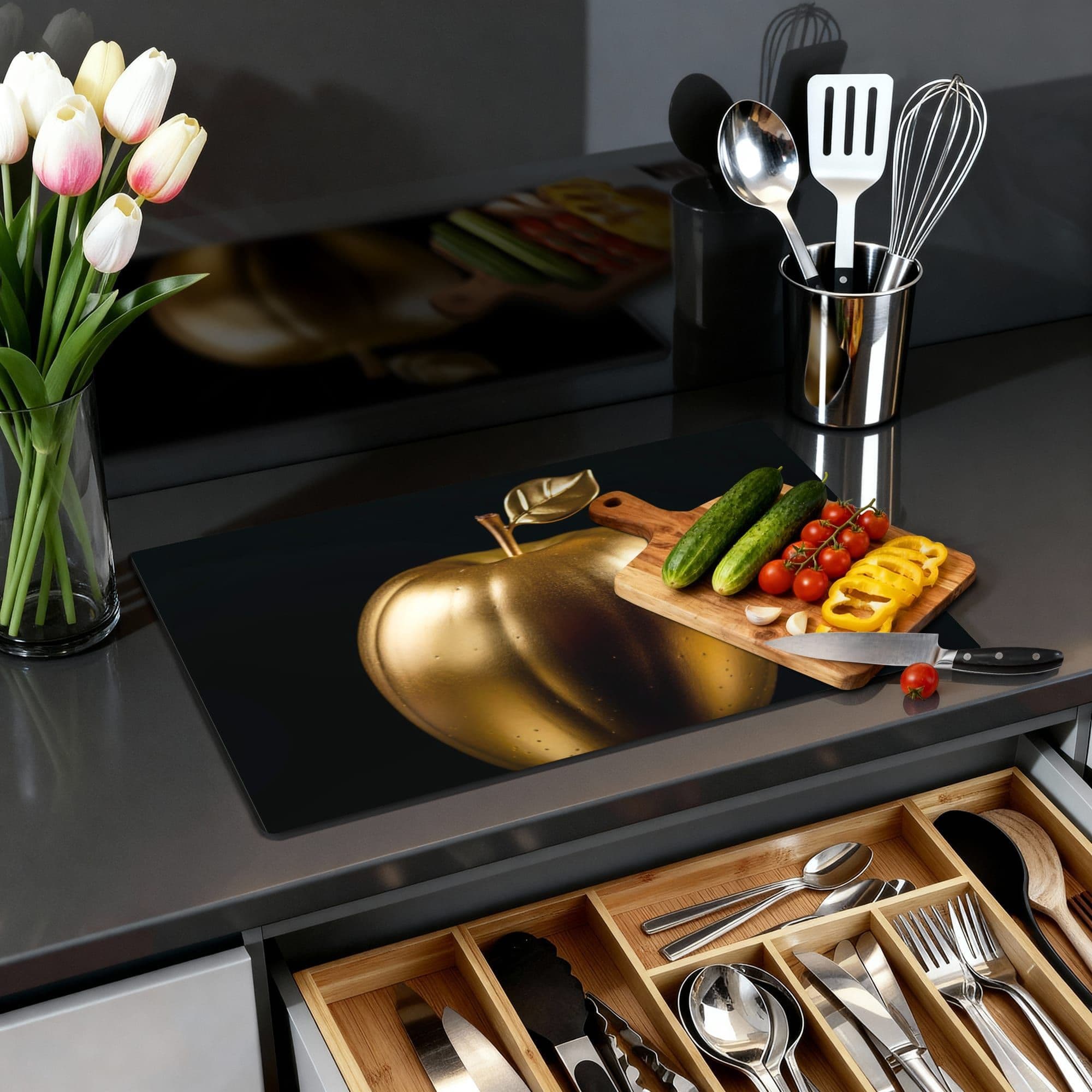 Eve’s Edition Inductiebeschermer, sfeer detail