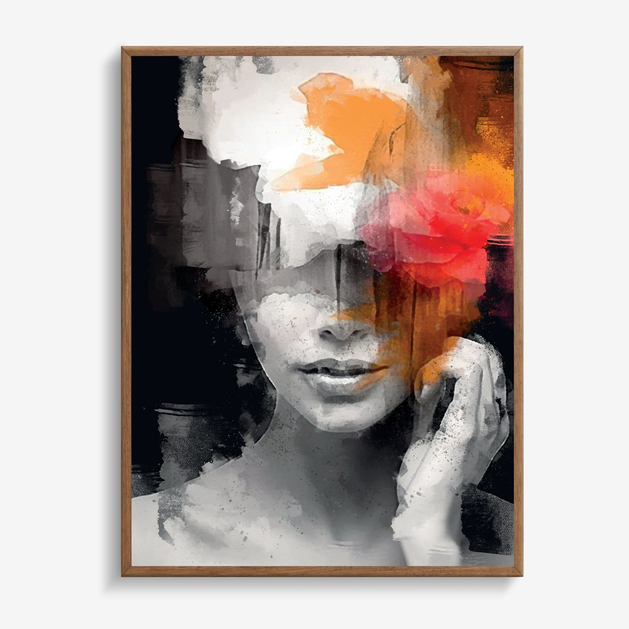 Abstract Portret Vuur