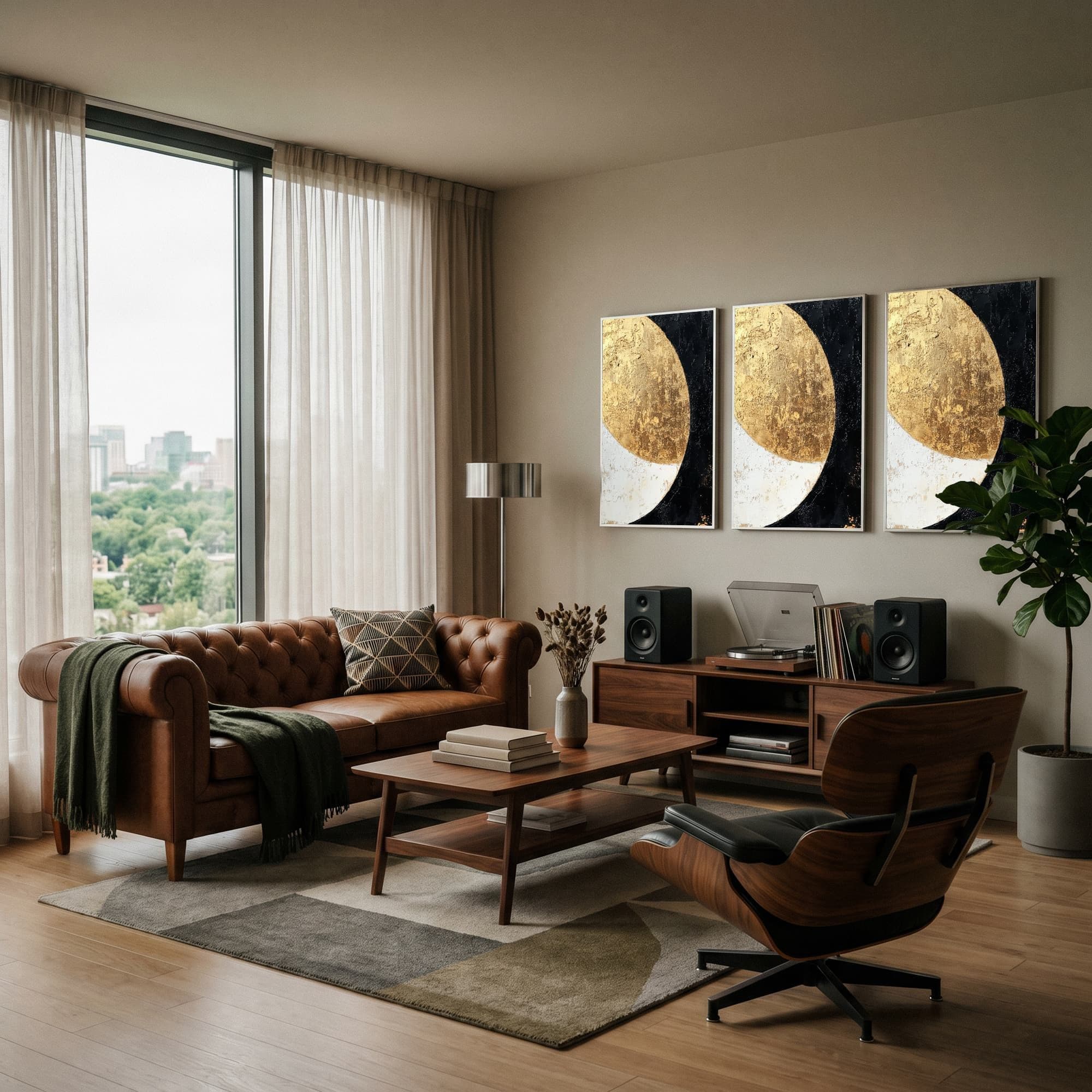 Golden Eclipse Modern, productfoto 1