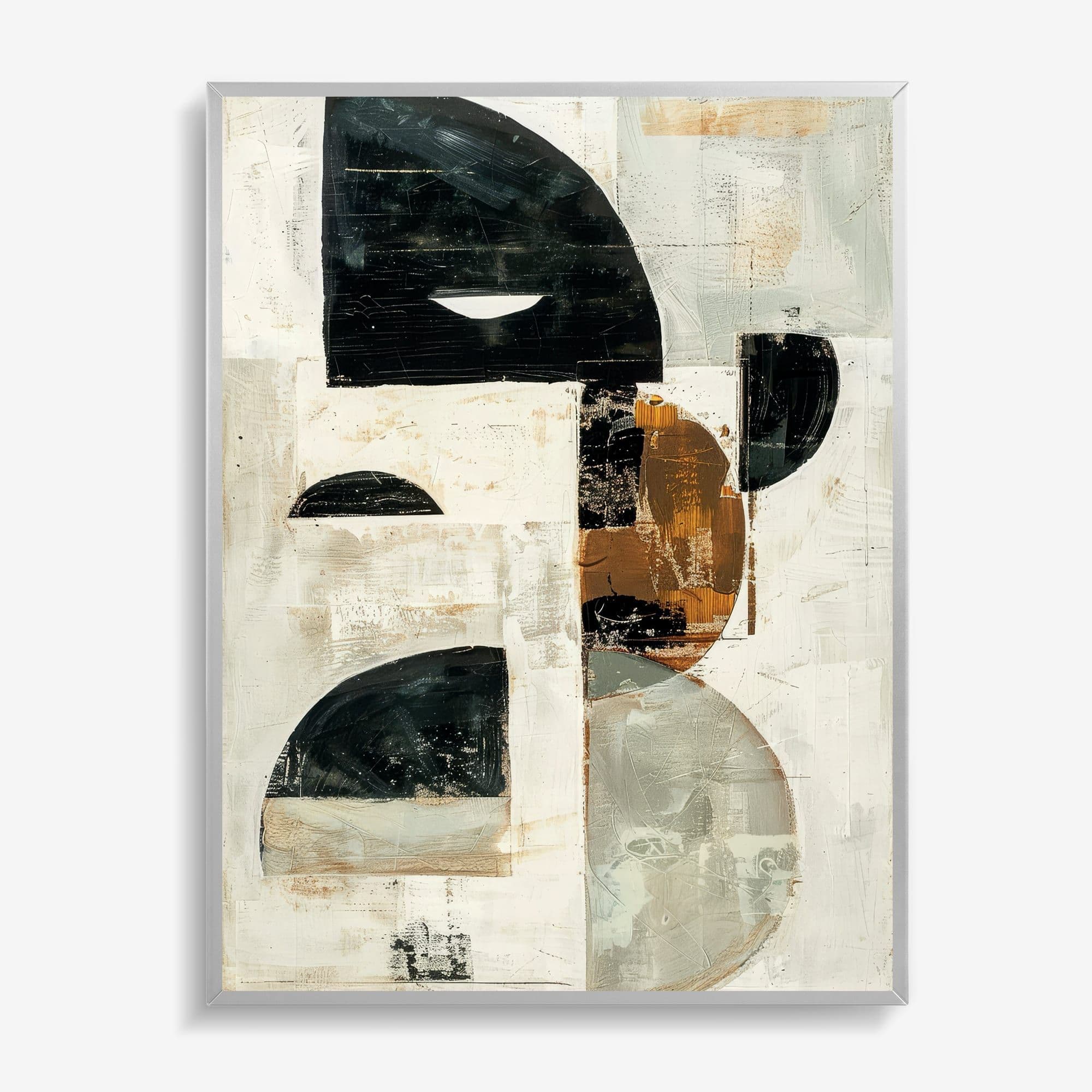 Abstract Eclipse Gold