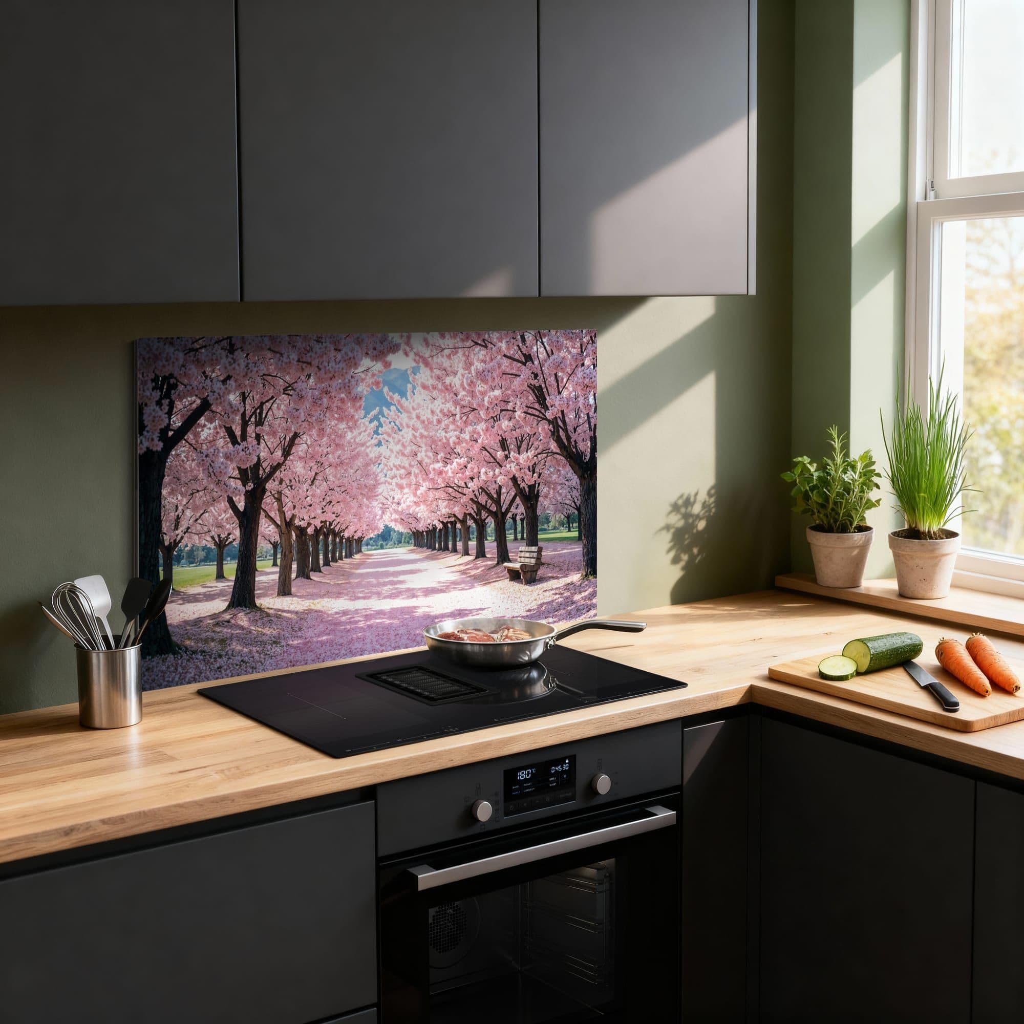 Sakura Bliss Spatscherm, sfeer modern
