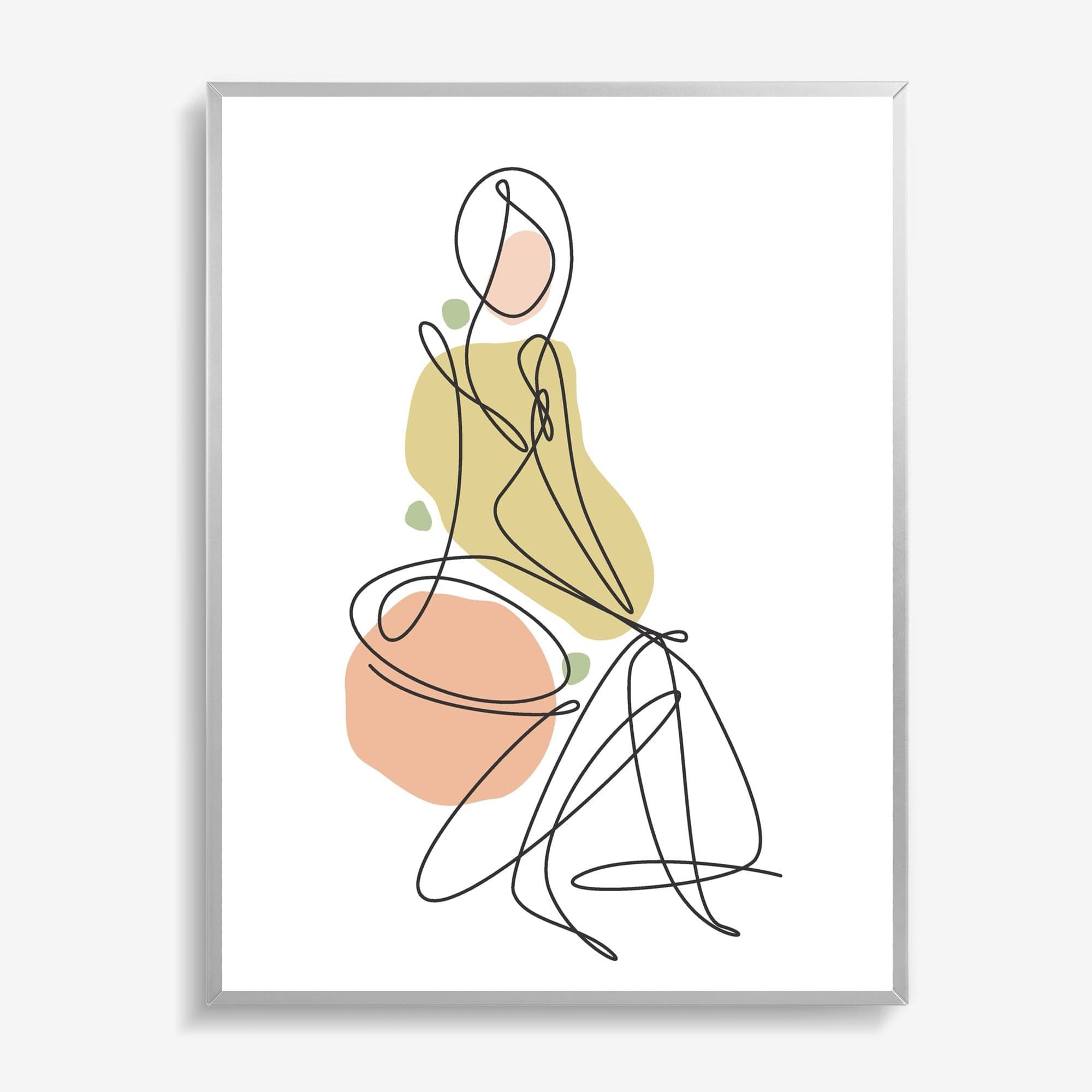 Line Art Silhouette