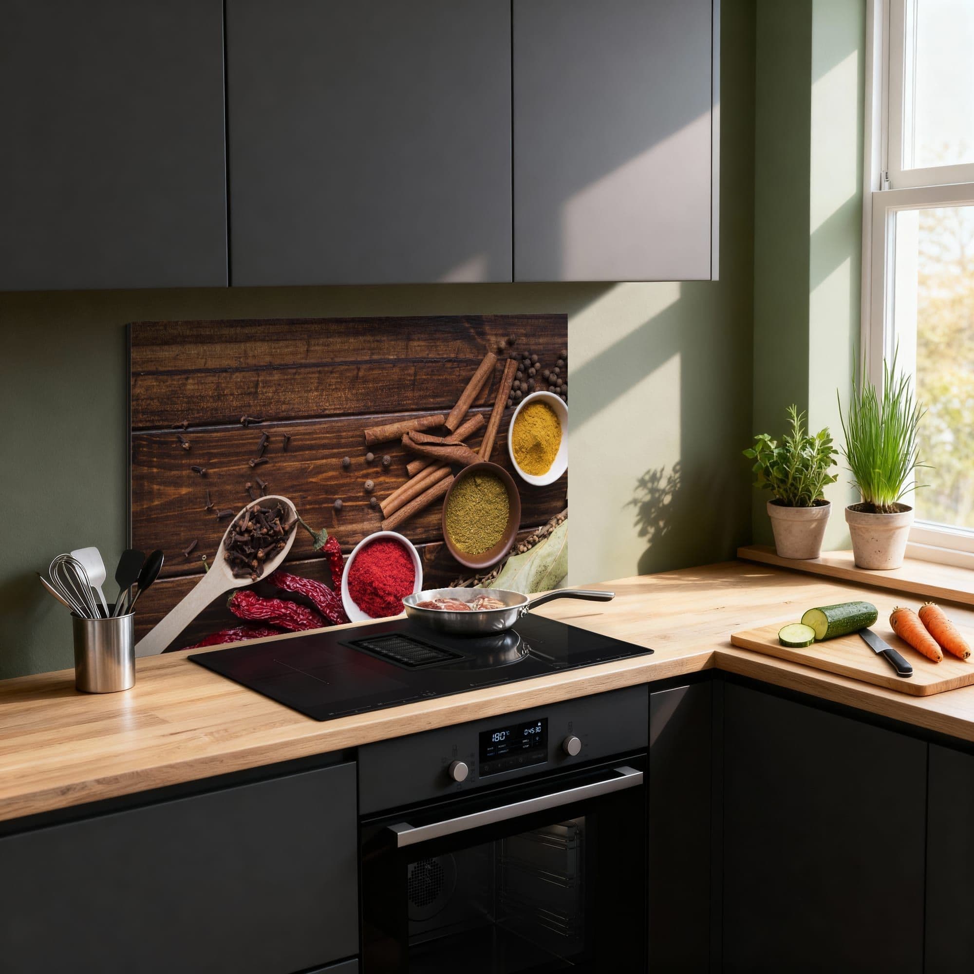 Warm Spice Harmony Spatscherm, sfeer modern