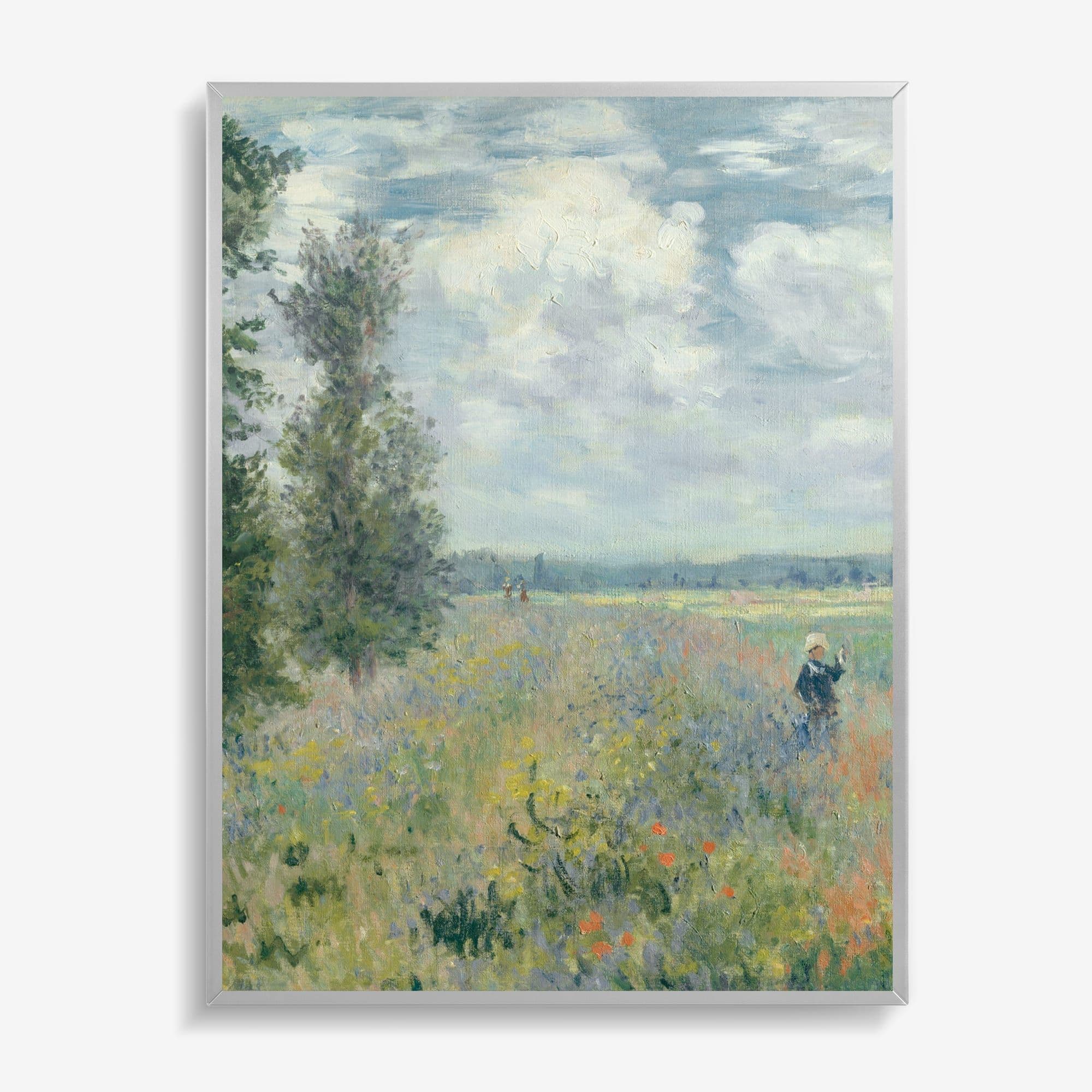 Klaprozenveld bij Argenteuil - Claude Monet