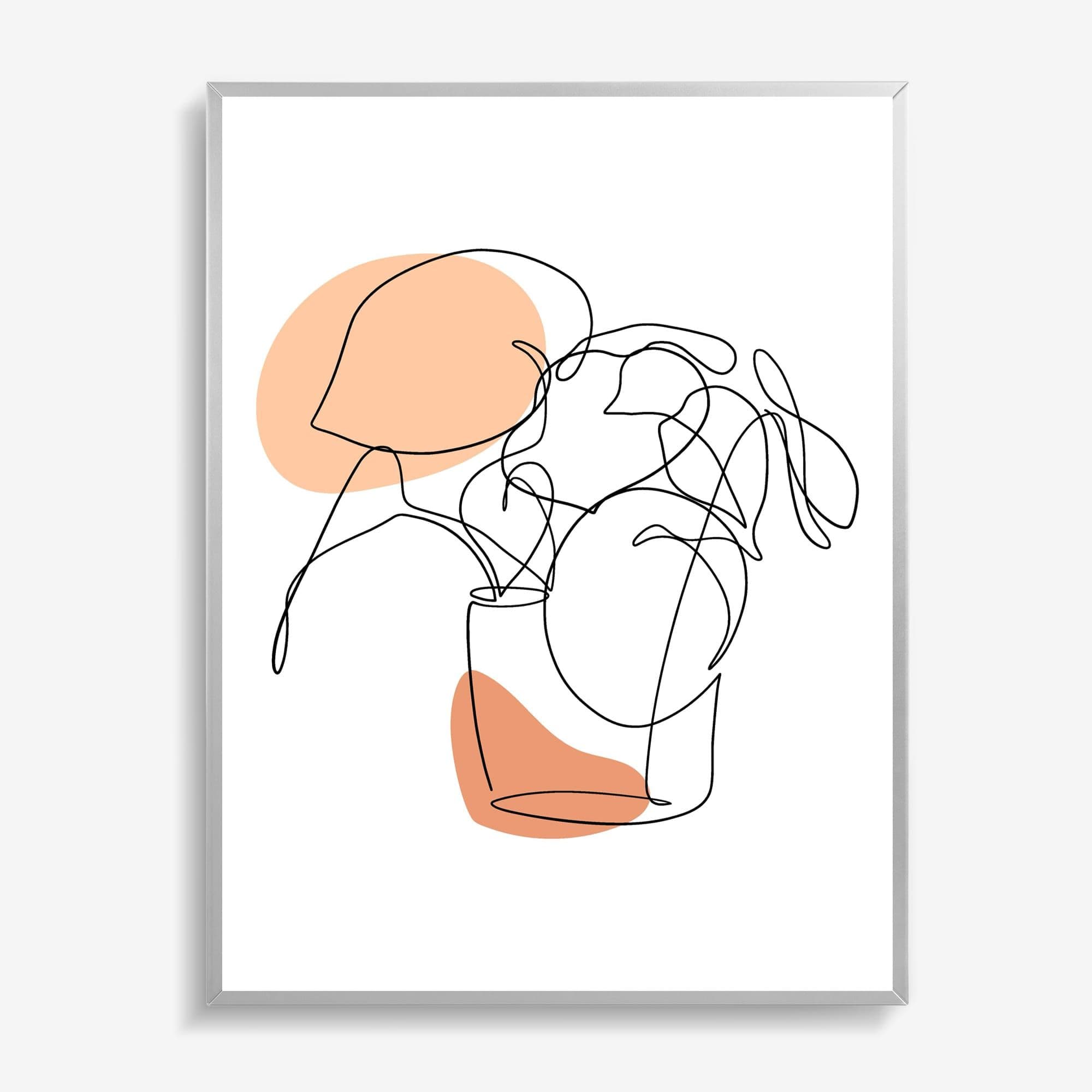 Botanical Line Art