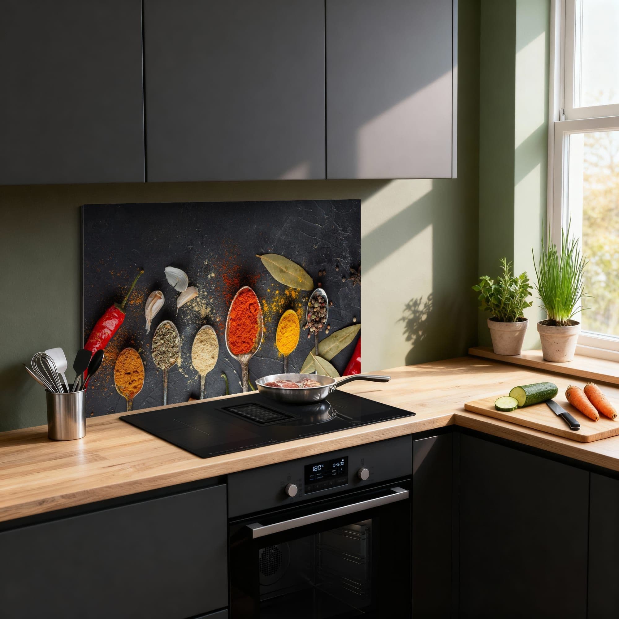 Spice Essense Spatscherm, sfeer modern