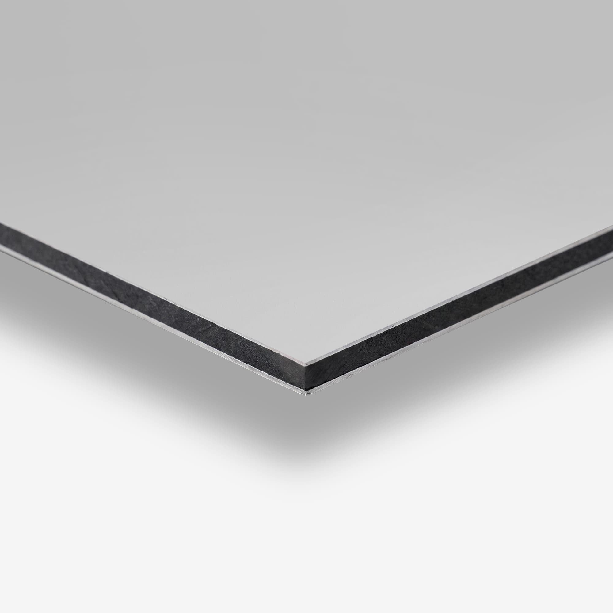 Warm Grey Elegance Spatscherm, detail rand