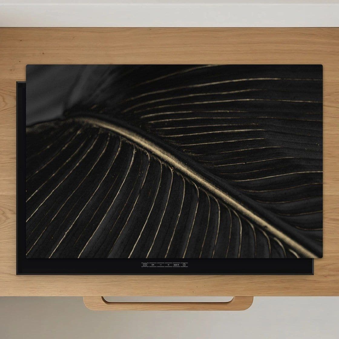 Golden Palm Noir Inductiebeschermer