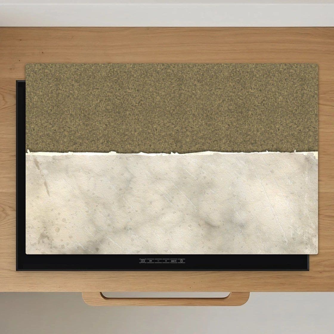 Concrete Linen Duo Inductiebeschermer