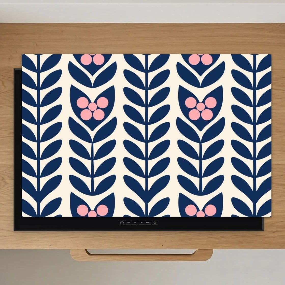 Scandi Tulp Blauw Inductiebeschermer