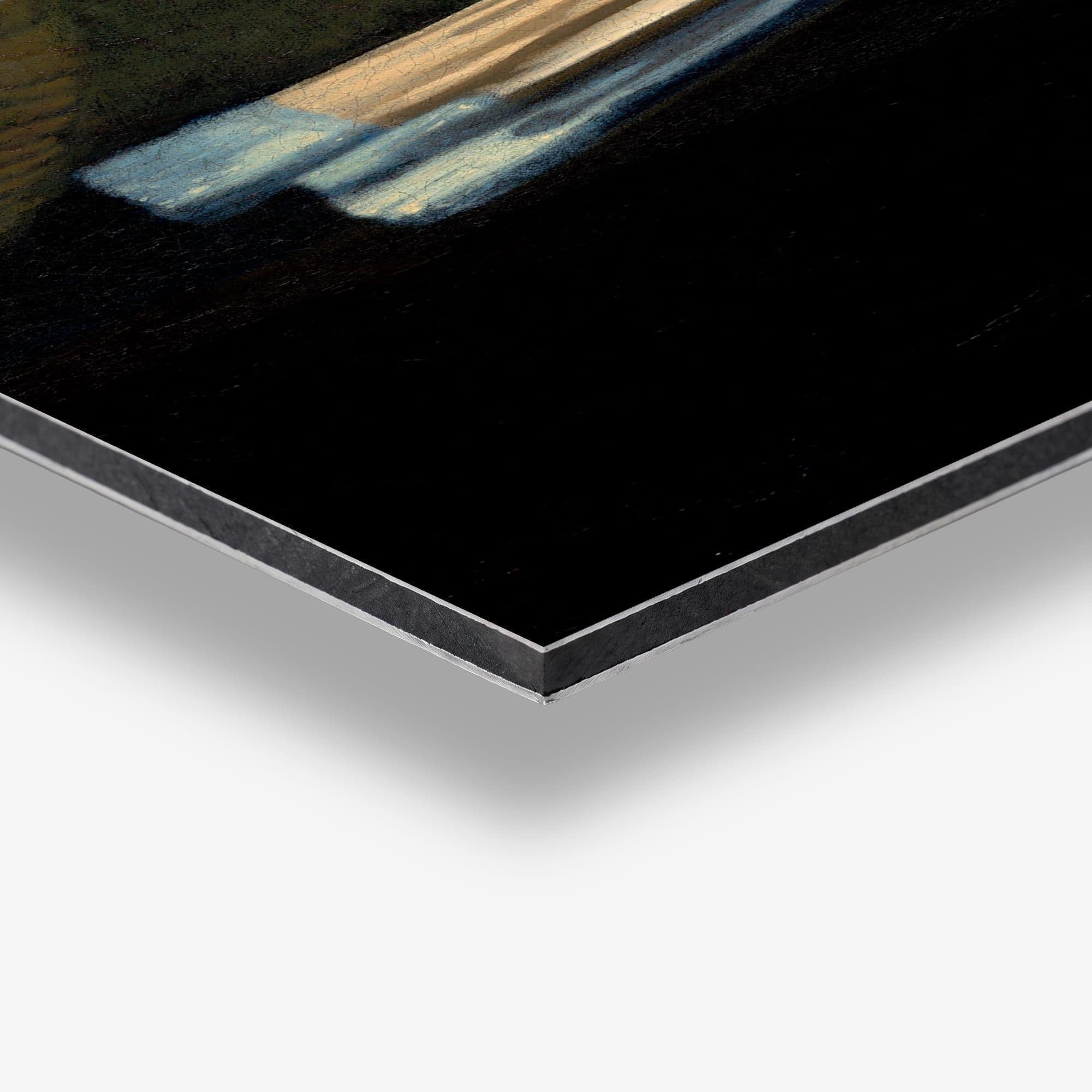 Meisje met de Parel Spatscherm, detail rand