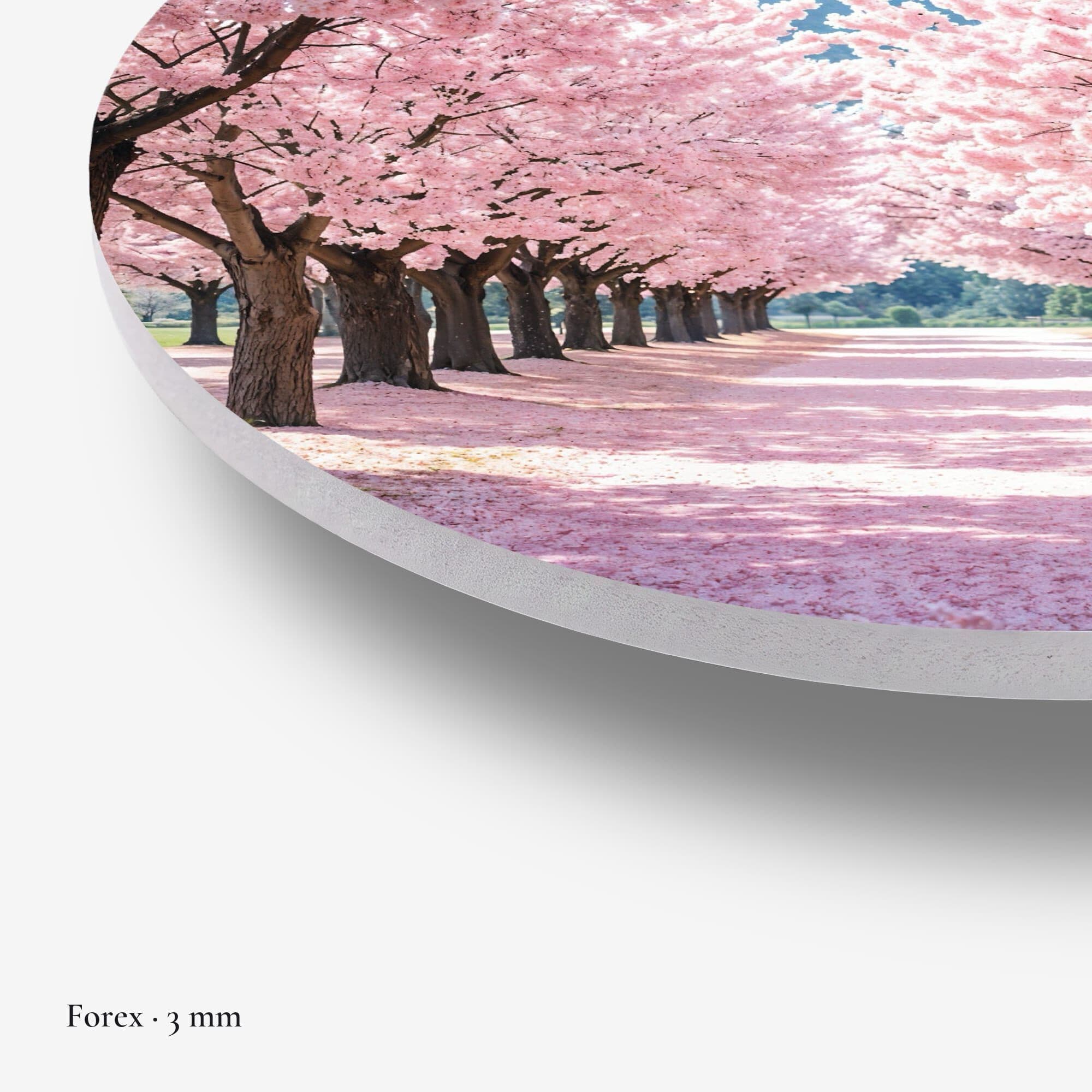 Sakura Bliss Muurcirkel, detail rand forex