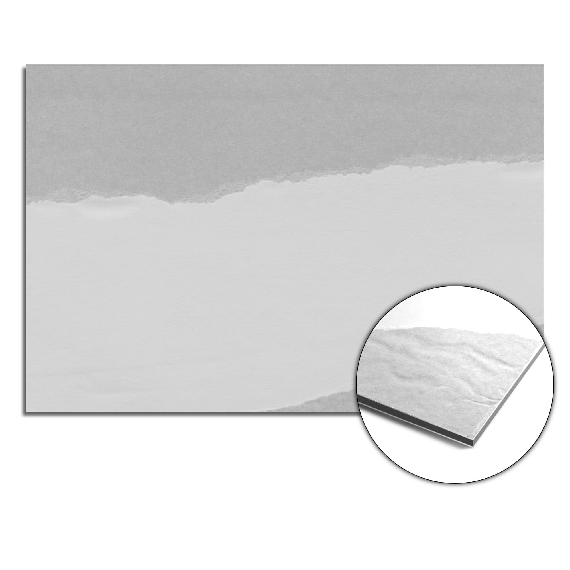 Torn Paper Grey Spatscherm