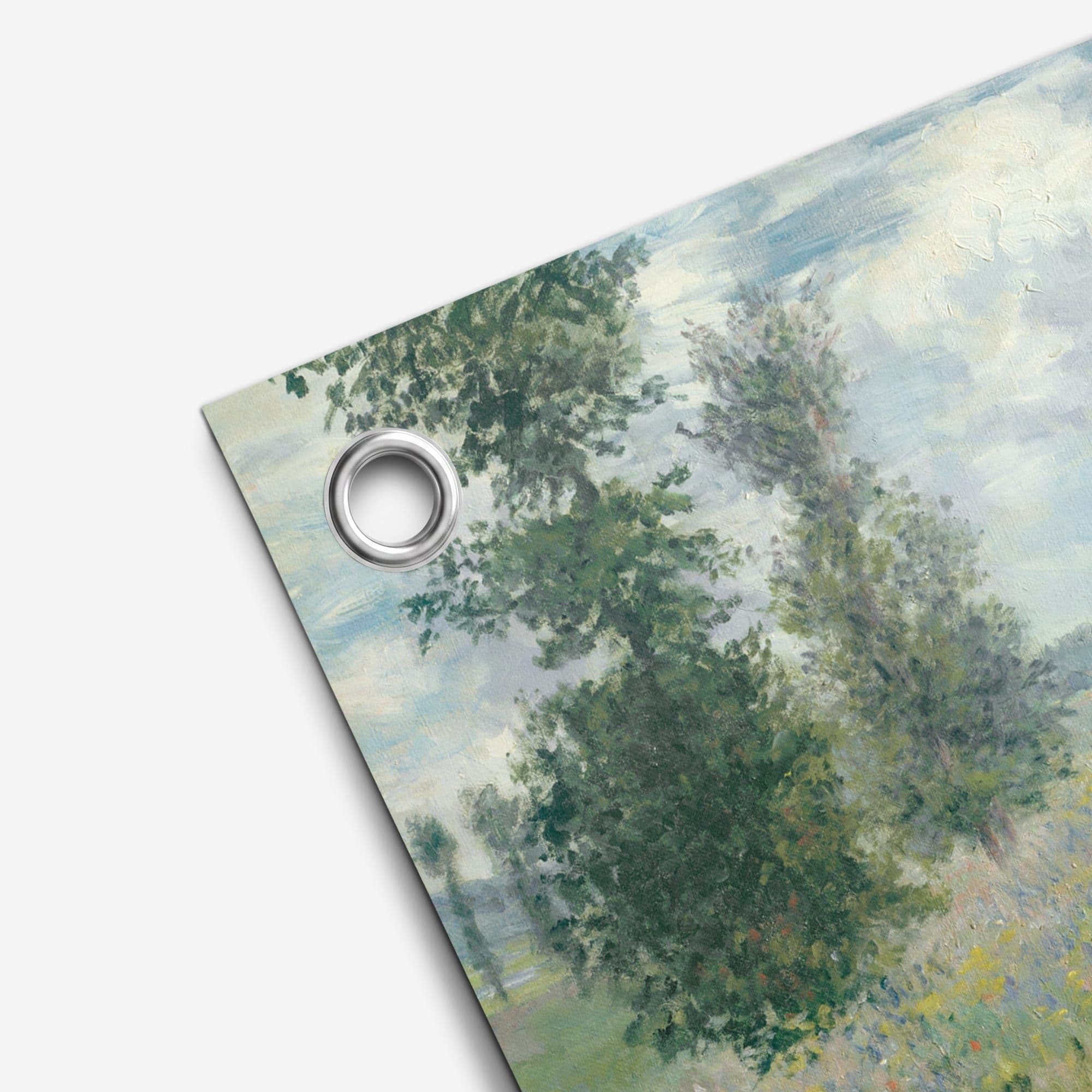Klaprozenveld bij Argenteuil - Claude Monet, detail hoek