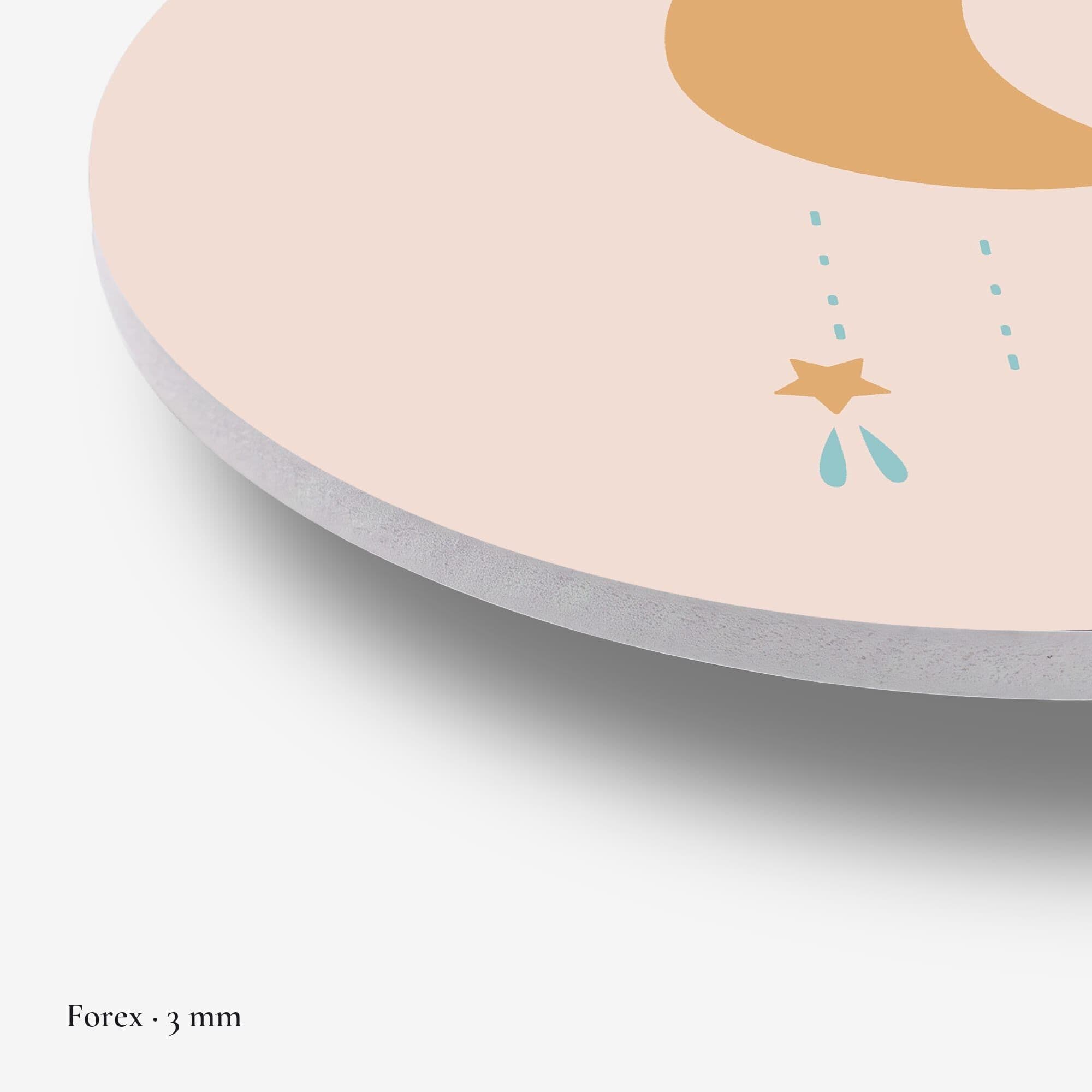 Boho Maan Dromenvanger Muurcirkel, detail rand forex