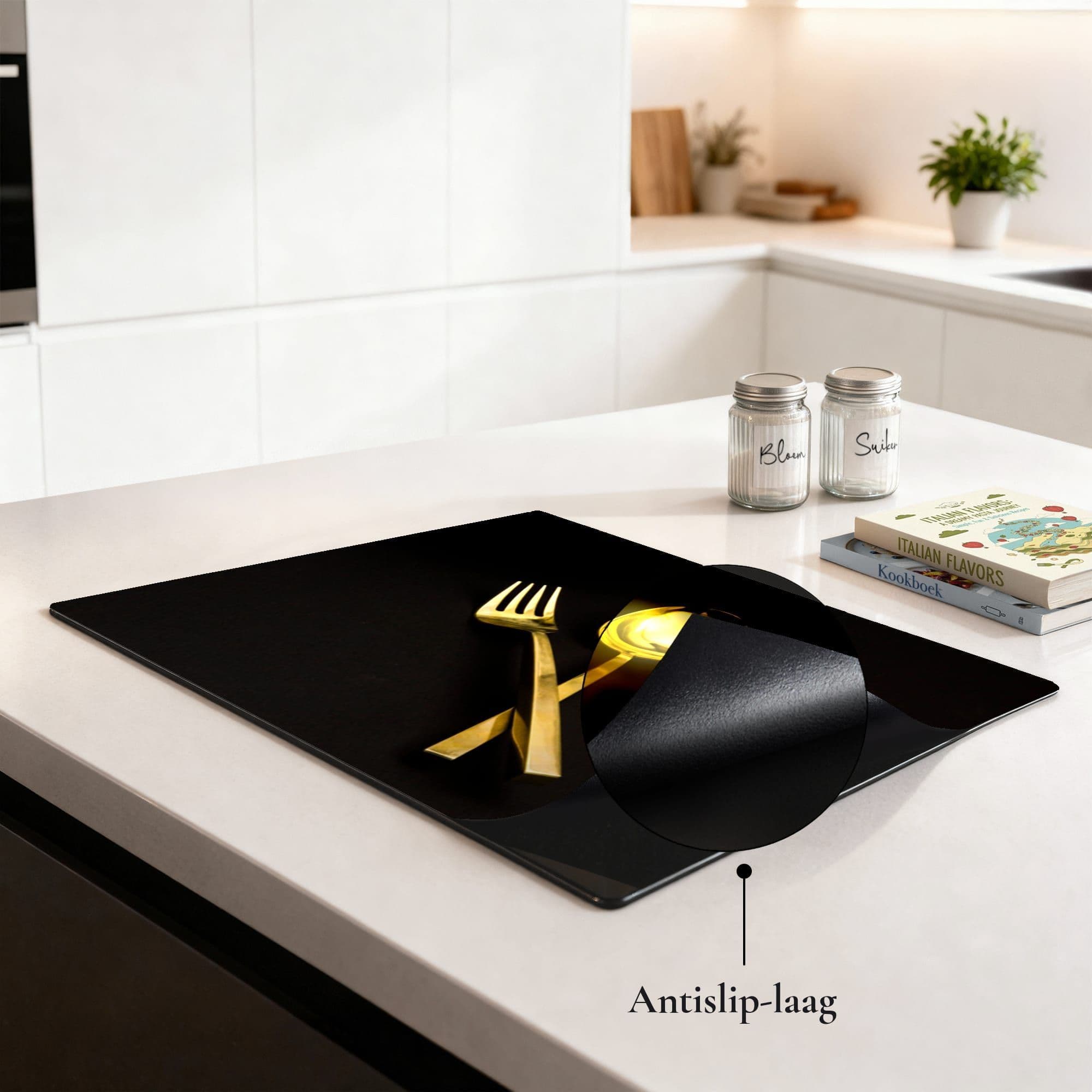 Dining Luxe Inductiebeschermer, sfeer aanrecht