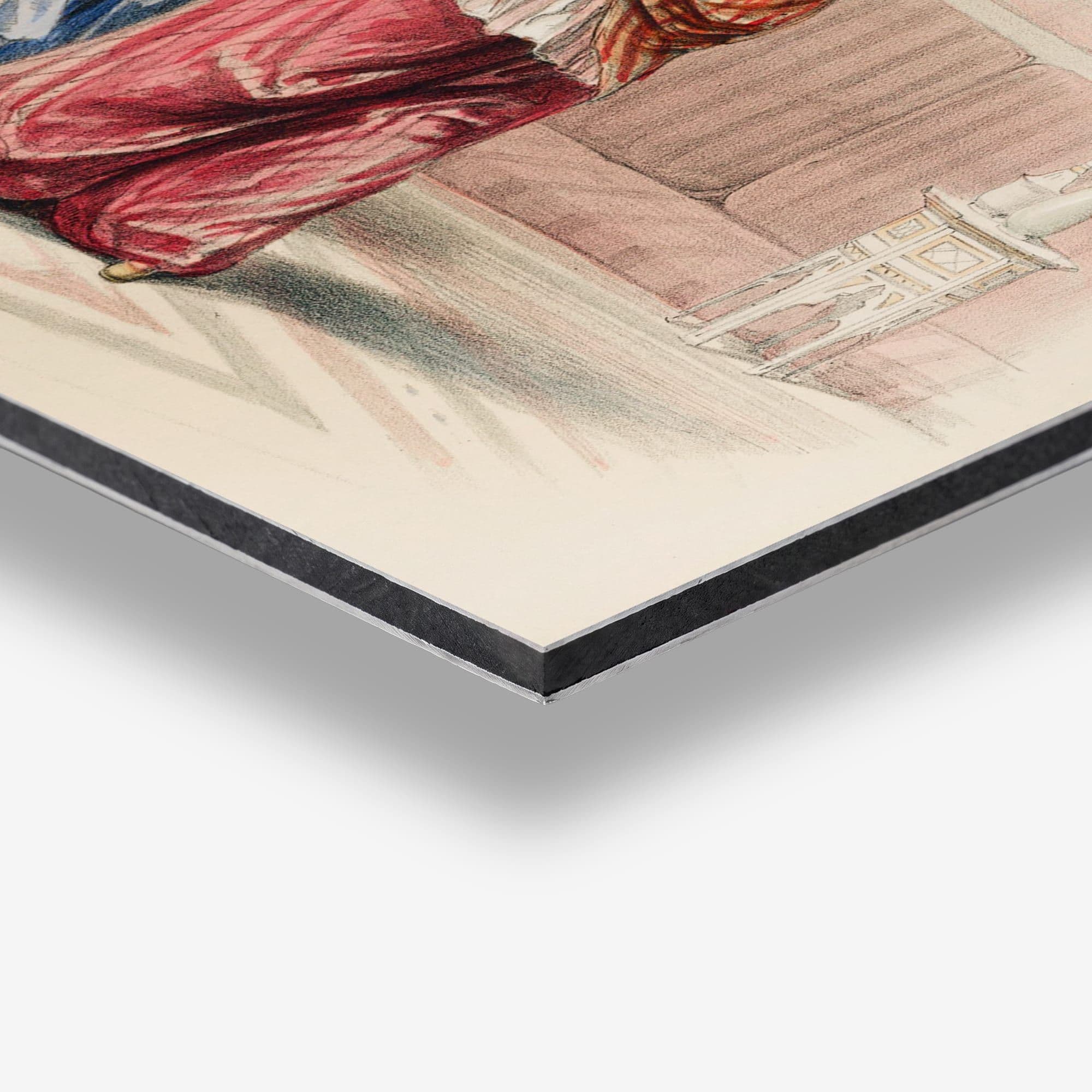 Oriental Dance Spatscherm, detail rand