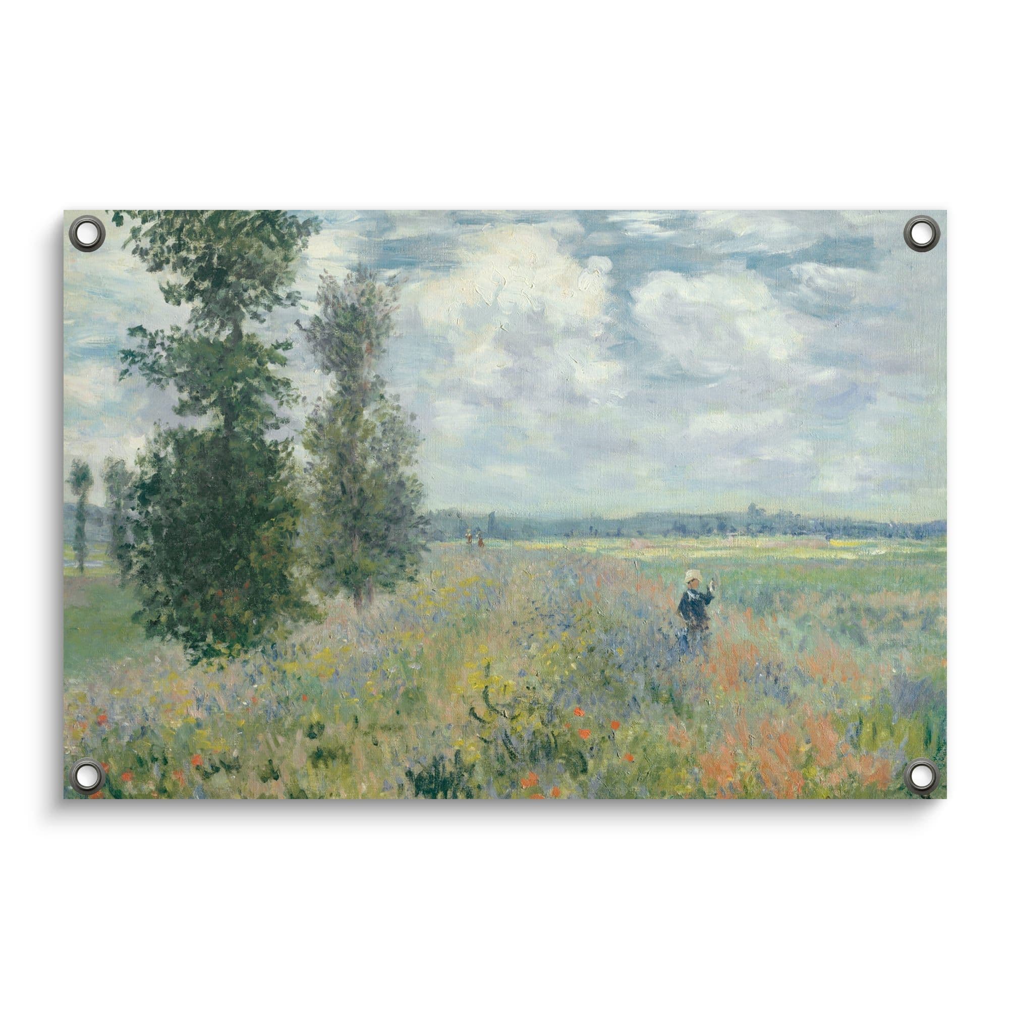 Klaprozenveld bij Argenteuil - Claude Monet
