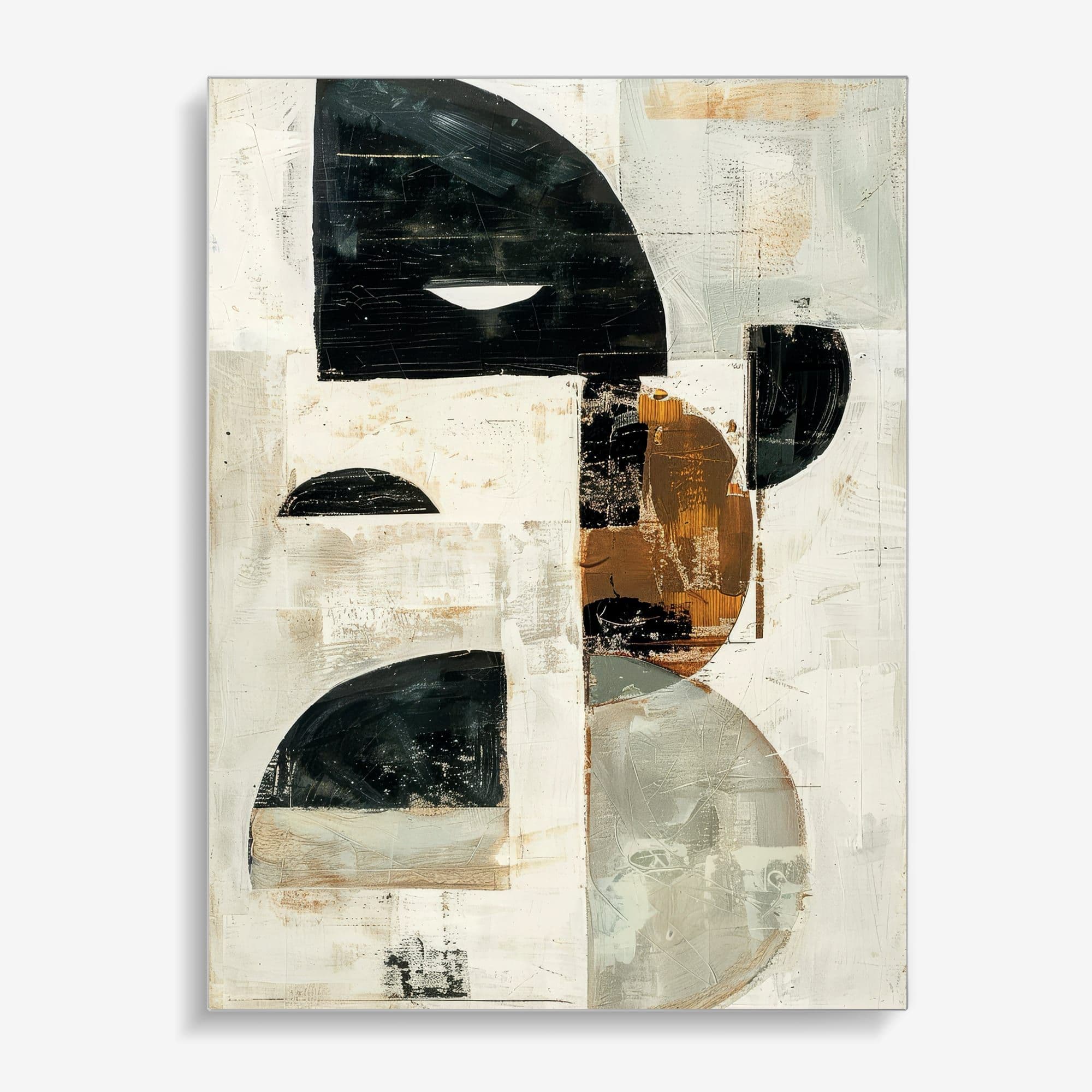 Abstract Eclipse Gold