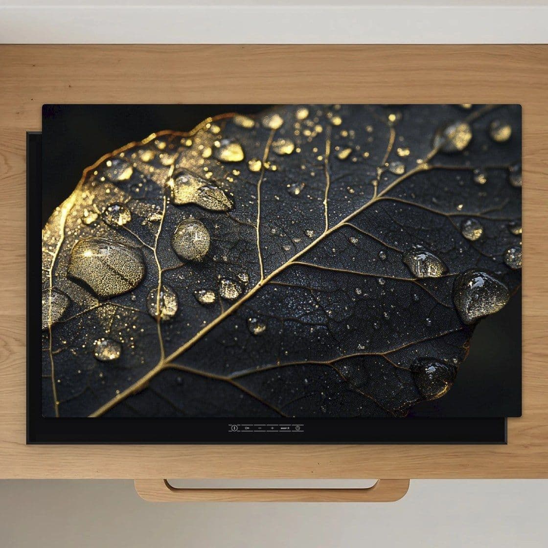 Golden Leaf Drops Inductiebeschermer