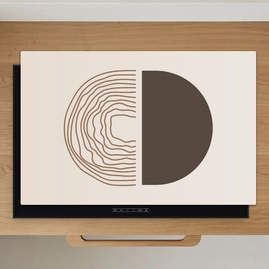 Boho Abstract Inductiebeschermer
