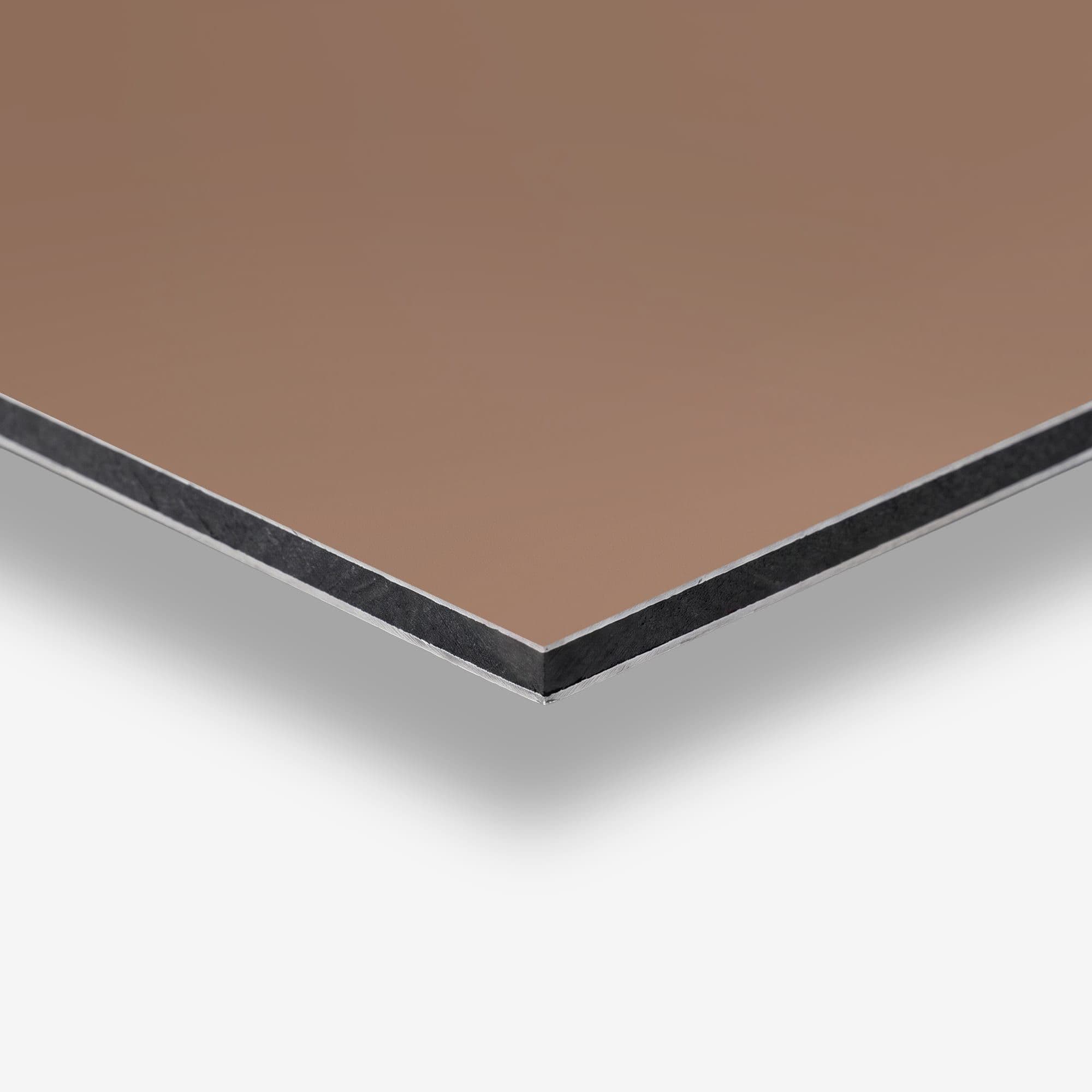 Mocha Mousse Spatscherm, detail rand