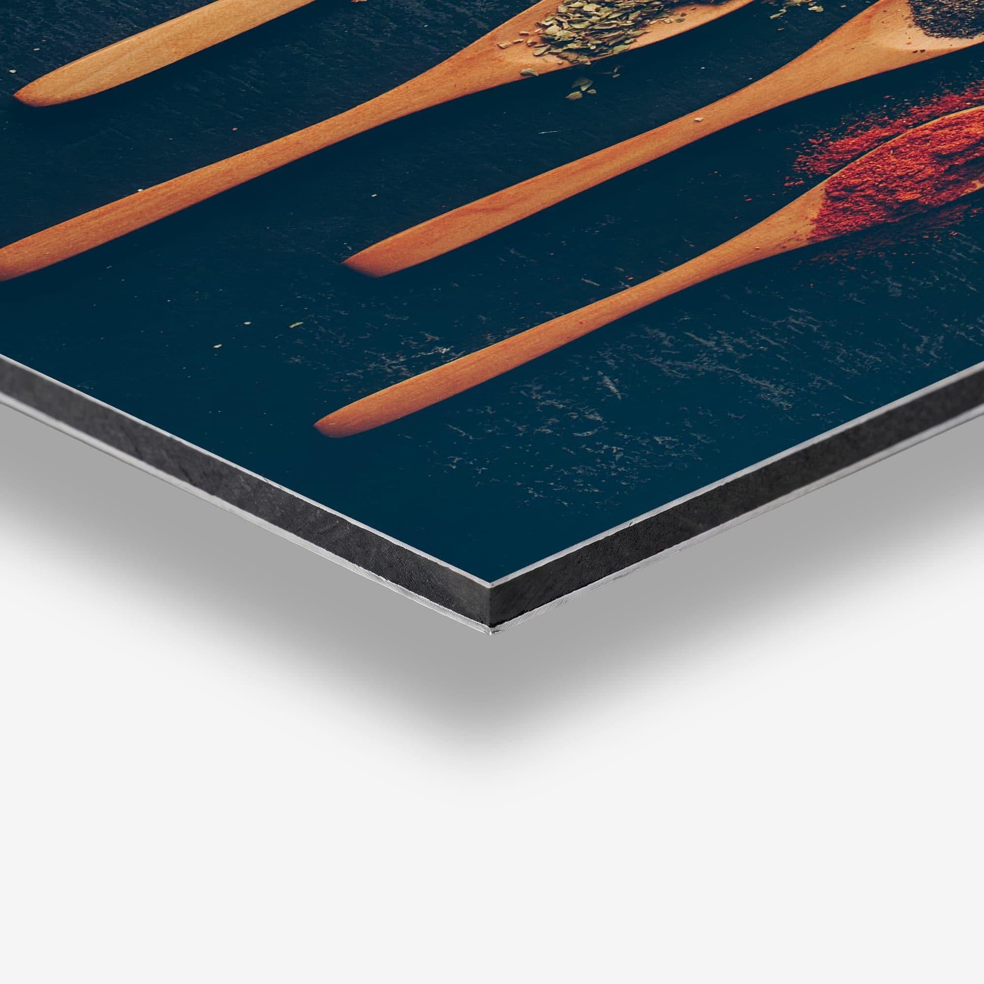 Spice Palette Spatscherm, detail rand