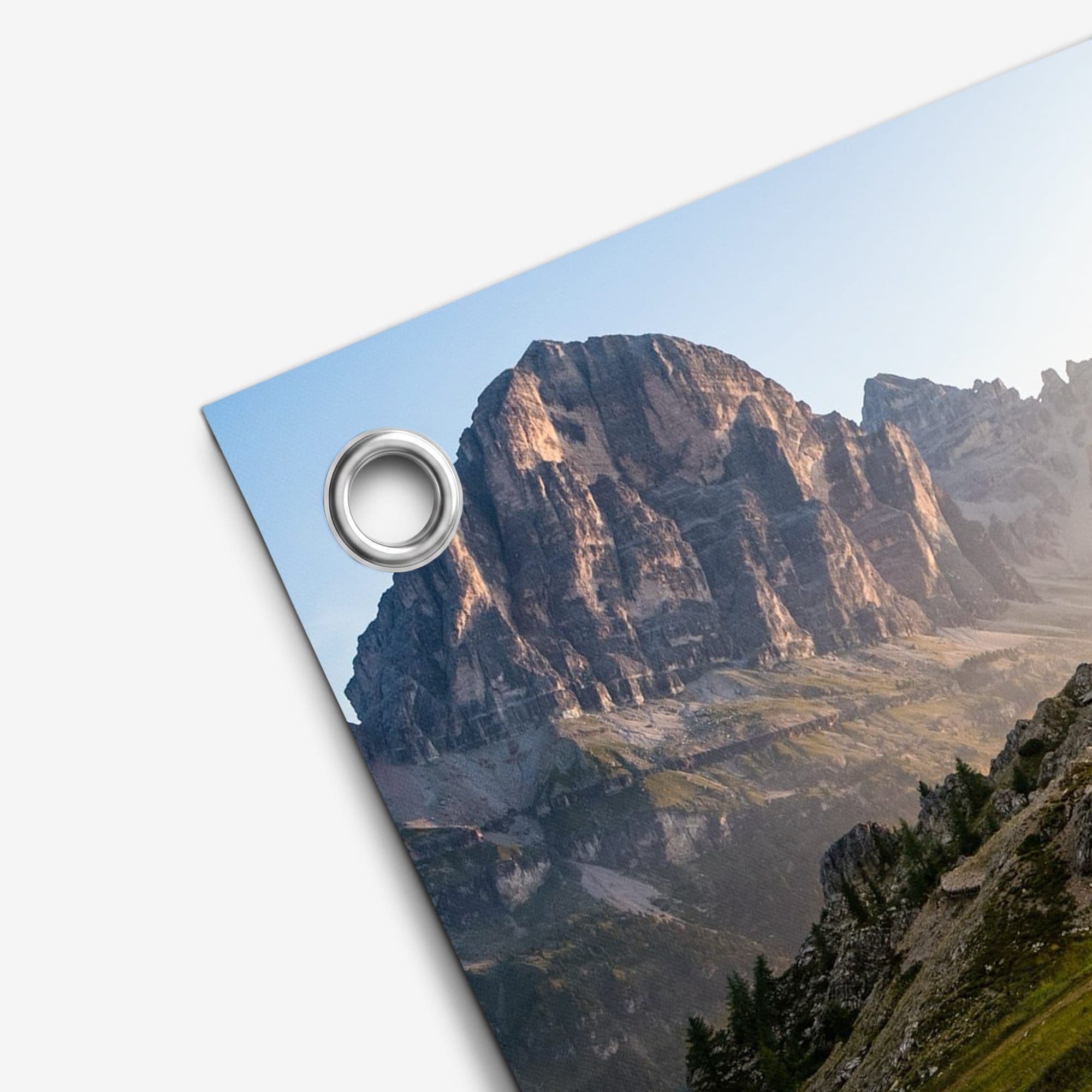 Dolomites Sunrise, detail hoek